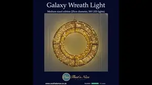 Galaxy Wreath Light - Medium (25Cm, 300 Leds)