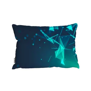 Cushions - polygonal space (Cushion) / 45cm x 30cm