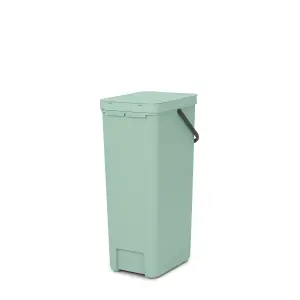 Brabantia Sort & Go Tall Jade Green Plastic Recycling bin - 40L Freestanding