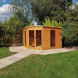 Barclay 10 x 10 Ft Corner Summer House Yes