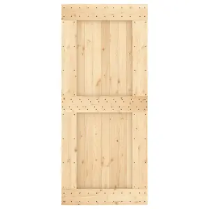 Berkfield Door NARVIK 90x210 cm Solid Wood Pine