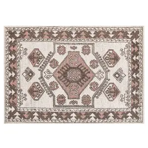 Wool Area Rug 140 x 200 cm Multicolour TOMARZA