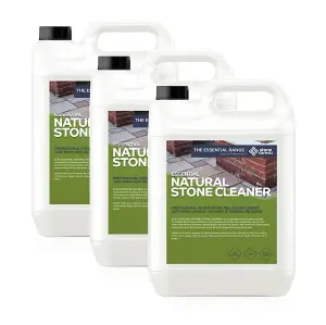 Stonecare4U - Natural Stone Cleaner (15L) - Removes Dirt, Algae, Grime and More Within 2-4 Hours