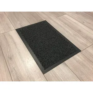 Aarib Door Mat Anthracite / Rectangle 80cm x 140cm