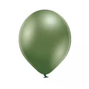 Belbal Latex Gloss Balloons (Pack of 100) Lime Green (One Size)