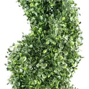 120cm UV Resistant Boxwood Tree Spiral Topiary - 1058 leaves