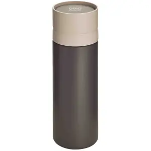 Circular Smooth Finish Bottle 600ml Grey