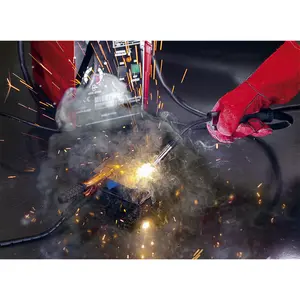 High-Performance 100A Compact MIG Welder for Gasless Welding with Non-Live Torch and Accessories