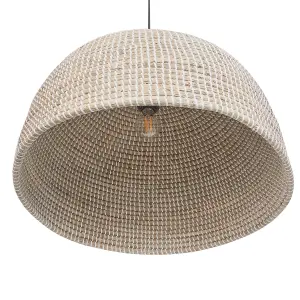 Seagrass Pendant Lamp Natural PEPAKAN