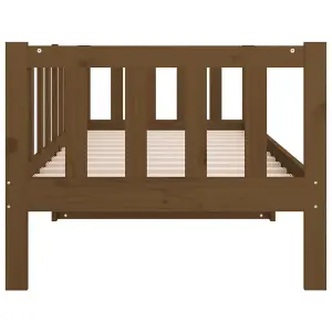 Berkfield Day Bed Honey Brown 80x200 cm Solid Wood Pine