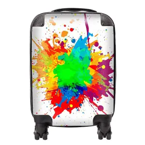 Paint Splash Design Suitcase - Mini Cabin