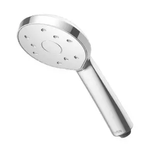 Methven Satinjet Shower Head Handset Chrome Finish Twin-Jet Technology  Increased Money & Water Saving Performance 60% Less Water