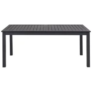 Garden Table Synthetic Material Dark Grey SKALOMA