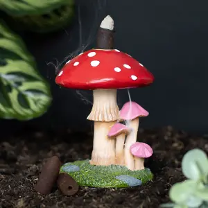 Mushroom Backflow Incense Cone Burner