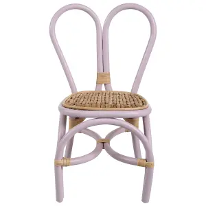 Rattan Kids Chair Violet DESIMI