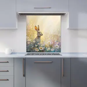 Ava Sterling: 00011 Premium Glass Kitchen Splashback W700mm x H650mm