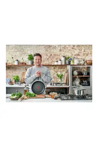 Tefal Jamie Oliver Quick & Easy 28cm Stainless Steel Frying Pan