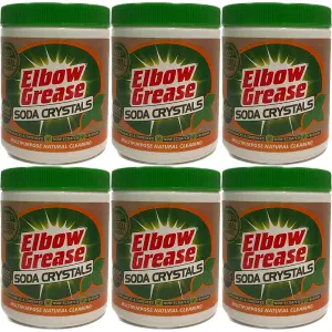 Elbow Grease Soda Crystals 500GM x 6