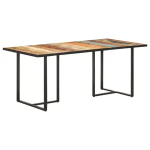 Sheilds Dining Table Multicolour / H76 x L180 x W90cm