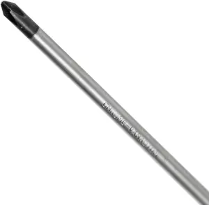 SPARES2GO Extra Long Reach Chrome Vanadium CR-V Phillips Head Screwdriver (500mm)