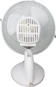 Belaco 9" Desk Fan / table fan - white