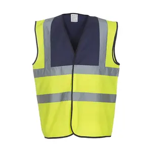 Yoko Adults Unisex Two Tone Cl 1 Reflective Jacket