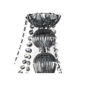 Luminosa Teodoro 6 Light Multi Arm Chandelier, Glass, Crystal