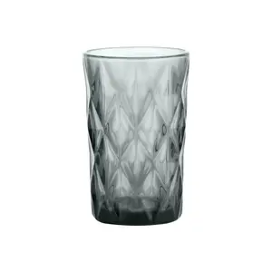 Gemstone 340ml Highball Glass (Set of 2) Grey