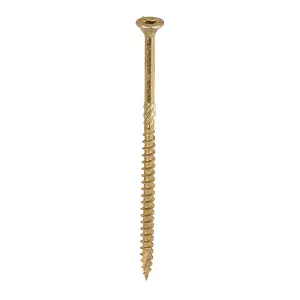 TIMCO C2 Clamp-Fix Multi-Purpose Premium Countersunk Gold Woodscrews - 5.0 x 100 (100pcs)