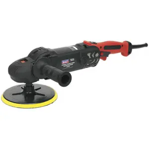 180mm Variable Speed Sander & Polisher - 1400W 230V - High Torque Detailing Kit