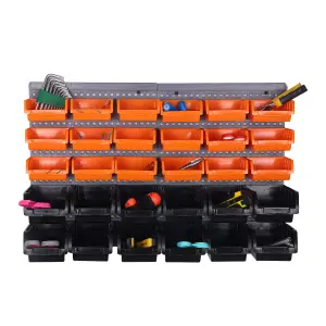 30 Piece Tool Storage Set with Wall Plates