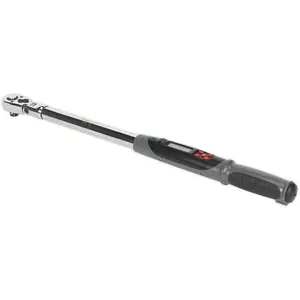 Premium Digital Torque Wrench with Flexible Head - 20 to 200Nm, 1/2" Drive