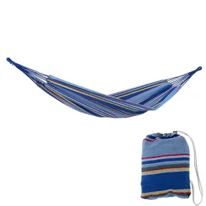 Amazonas Tahiti Ocean Cotton Single Garden Hammock With Bag