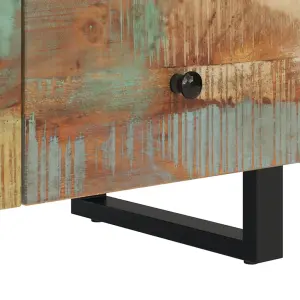 Berkfield TV Cabinet 70x33x46cm Solid Wood Reclaimed