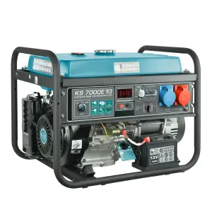 Petrol generator KS 7000E 1/3 with a rated power of 5.0 kW