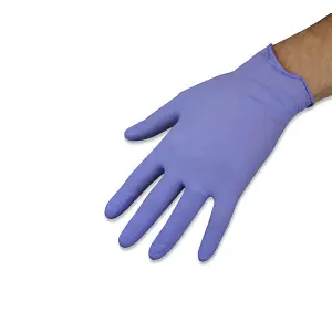 Touchflex Powder Free Purple Nitrile Gloves - 10 Boxes of 100 - XL