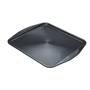 Circulon Ultimum Black Rectangle Carbon Steel Dishwasher Safe Non-Stick Roast and Bake Set Pack of 2