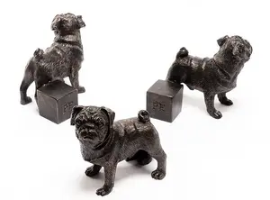 Pug Plant Pot Feet - Set of 3 - L6.5 x W7.5 x H8 cm