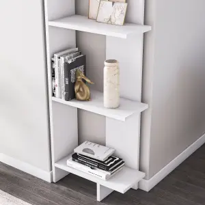 Decorotika Alice Corner Bookcase (White)