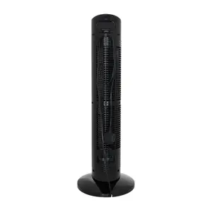 Bremmer Tower Blade Fan in Black, 29 Inch