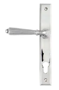 From The Anvil Polished Chrome Hinton Slimline Lever Espag. Lock Set