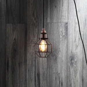 Inlight Europa Black E27 Pendant set