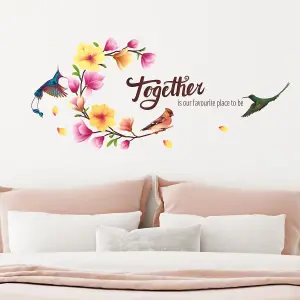 Walplus Combo Adult - Romantic Birds Wall Stickers 22pcs