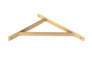 Satin Brass Chalfont Shelf Bracket (314mm x 250mm)