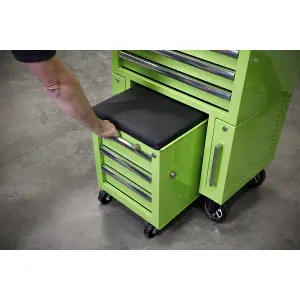 Sealey Heavy Duty 4 Drawers Rollcab With 3 Drawers Utility Seat AP556CSHV