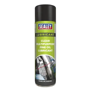 Sealey Clear Fine Oil Lubricant Multipurpose 500ml SCS019S