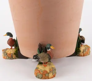 Mallard Duck Plant Pot Feet - Set of 3