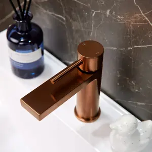 Flode Eslov Mono Basin Mixer Tap Copper