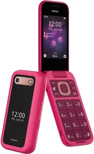 SIM Free Nokia 2660 Flip Mobile Phone - Pink