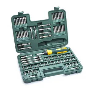 Sata 80Pc Ratcheting Bit Screwdriver Set With Durable Blow Mold Case